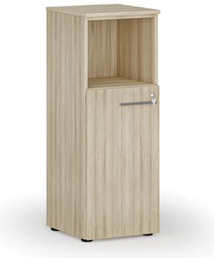 Kombinovaná kancelárska skriňa PRIMO WOOD, 400 x 420 x 1087 mm, dub prírodný