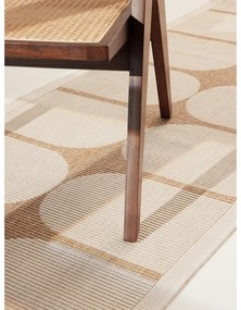 Vnútorný a vonkajší behúň v béžovej a slonovinovej farbe 80x250 cm Duet Bowen – NORTHRUGS