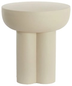 Kovový okrúhly odkladací stolík ø 46 cm Mikola – Light &amp; Living