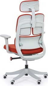 Kancelárska stolička ERGONOMY, červená