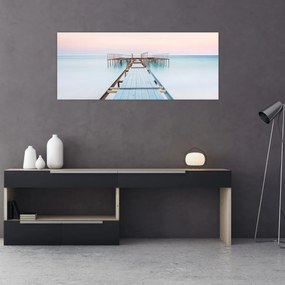 Obraz - Dlhé mólo (120x50 cm)
