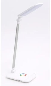LED RGB Dotyková stmievateľná stolná lampa LED/18W/230V + USB