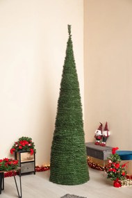 Foxigy Vianočný stromček kužeľ 230cm green