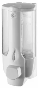 AQUALINE 72027 Dávkovač tekutého mydla nástenný, 350 ml, biela