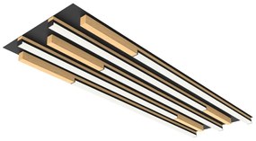 Wofi 9031-506L - LED Stmievateľné stropné svietidlo PALERMO LED/57W/230V drevo