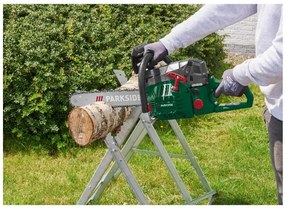 Parkside®  Benzínová reťazová píla Pbks 46 A1 + Náhradné pílové reťaze PEK 16 13 A1 – 16" – 1,3 mm, 2 kusy  (800010867)