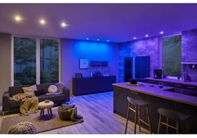 Paulmann 93940 -SADA 3x LED RGBW/2W IP23 Stm. kúpeľňové podhľadové svietidlo 230V