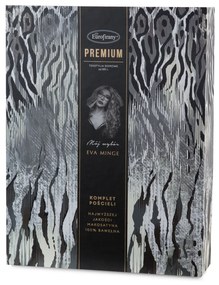 MAKOSATÉNOVÉ OBLIEČKY EVA MINGE EVA14 160X200 CM, 2 KS 70X80 CM VZOROVANÉ