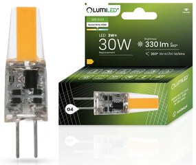 Kapsula LED 3W 4000K 840 G4 330lm COB 12V