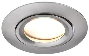 LUTEC Inteligentné bodové svetlo LED SCOP s funkciou RGB, 1xGU10, 4,7 W, teplá biela-studená biela