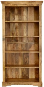 furniture-nabytek.cz - Knižnica drevo mango 100x200x45