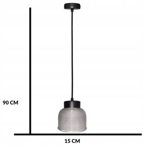 Luster na lanku LIVERPOOL 1xE27/40W/230V