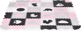 Penová podložka s plotom puzzle suchý bazén 36 kusov ECOTOYS