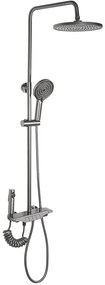Sprchová súprava Rea Savio s LED displejom titán