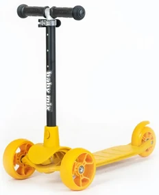 Detská kolobežka Baby Mix Prime žltá