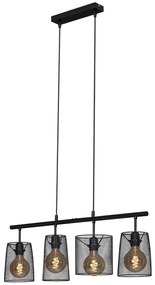 Brilo 4026-045 - Luster na lanku RETRO 4xE27/60W/230V