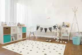 Koberec Tanami Kids C7217A krémový / medený