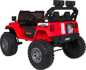 Ramiz Extrémne športové vozidlo 4x4 s variabilnou veľkosťou Červená