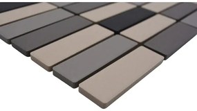 Keramická mozaika CU ST 011 hnedá/béžová mix 28,65 x 29,5 cm
