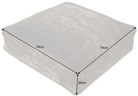 Vankúš na podlahu Modern Art 70cm hnedá