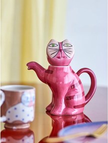 Ružová keramická kanvica na čaj 500 ml Missy – Bloomingville