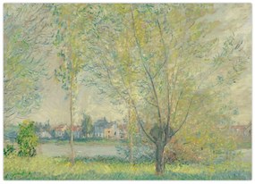 Obraz - Claude Monet, The Willows, reprodukcia (70x50 cm)