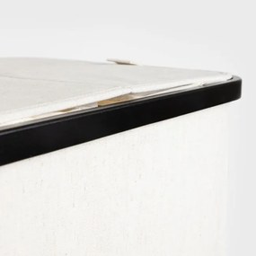 Kôš na bielizeň DAVEY s dvoma priehradkami 734496