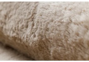 Koberec prateľný POSH Shaggy, plyšový, Hrubý, protišmykový, ťava béžová Veľkosť: 160x220 cm