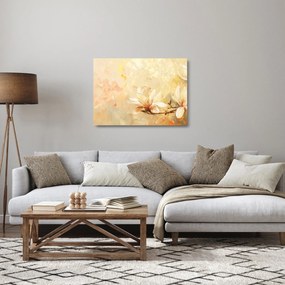 Sklenený obraz - Kvety (70x50 cm)