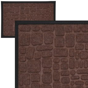 Vonkajšia rohožka Simple Brown, 60x40 cm