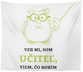 Sablio Deka Ver mi, som učiteľ, viem, čo robím: 150x120 cm