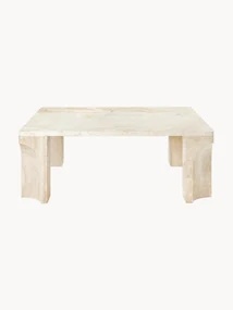 Travertínový konferenčný stolík Doric, Š 80 cm