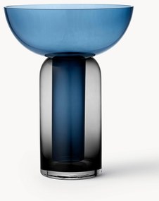 Ručne fúkaná sklenená váza Torus, V 33 cm