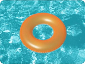 Plážový plávací kruh pre deti 76 cm Bestway 36024, oranžový