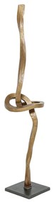 Knot dekorácia zlatá 159 cm