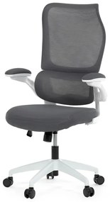 Autronic BONTEC Kancelárska stolička, hojdací mechanizmus, šedá sieťovina, KA-C807 GREY Farba: Šedá