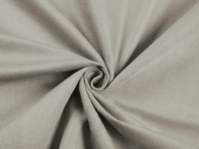 Biante Štvorcový obrus/imitácia brúsenej kože Alcantara ALC-014 Svetlo sivý 130x130 cm