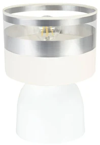 Stolná lampa Intense Chrome, 1x textilné tienidlo (výber zo 6 farieb), (výber z 3 farieb konštrukcie)