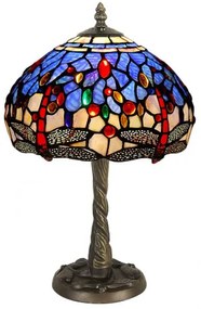 Kolekcia Tiffany lampy DRAGONFLY BLUE
