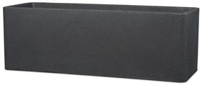 Scheurich Dlhý kvetináč Cube Box (žula/čierna, 80 cm)  (100349940)