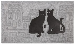 Rohožka 2 mačky, 45 x 75 cm
