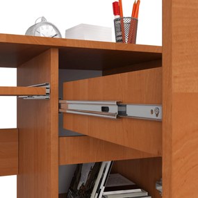 Písací stôl PIKSEL 90 cm jelša pravý