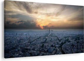 Obraz - Paríž z výšky (90x60 cm)