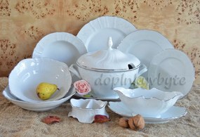 Thun obedová súprava  Bernadotte damašek 26-dielná