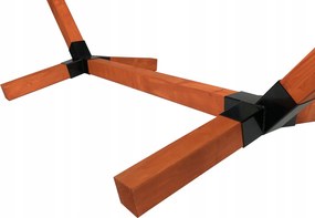 TRENDIE Stojan na hojdaciu sieť s nosnosťou 350 kg - impregnovaný