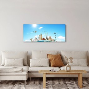 Obraz - Cestovanie (120x50 cm)