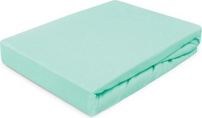 JERSEY PRESTIERADLO 039 90X200 CM MENTOLOVÉ