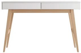 Detský písací stôl s bielou doskou 60x120 cm Swing – Pinio
