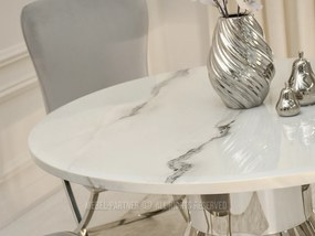 Jedálenský stôl Traia (mramor). Akcia -35%. Vlastná spoľahlivá doprava až k Vám domov. 1137177
