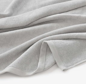 Goldea bavlnený froté uterák / osuška soft bez bordúry – sivý 50 x 100 cm